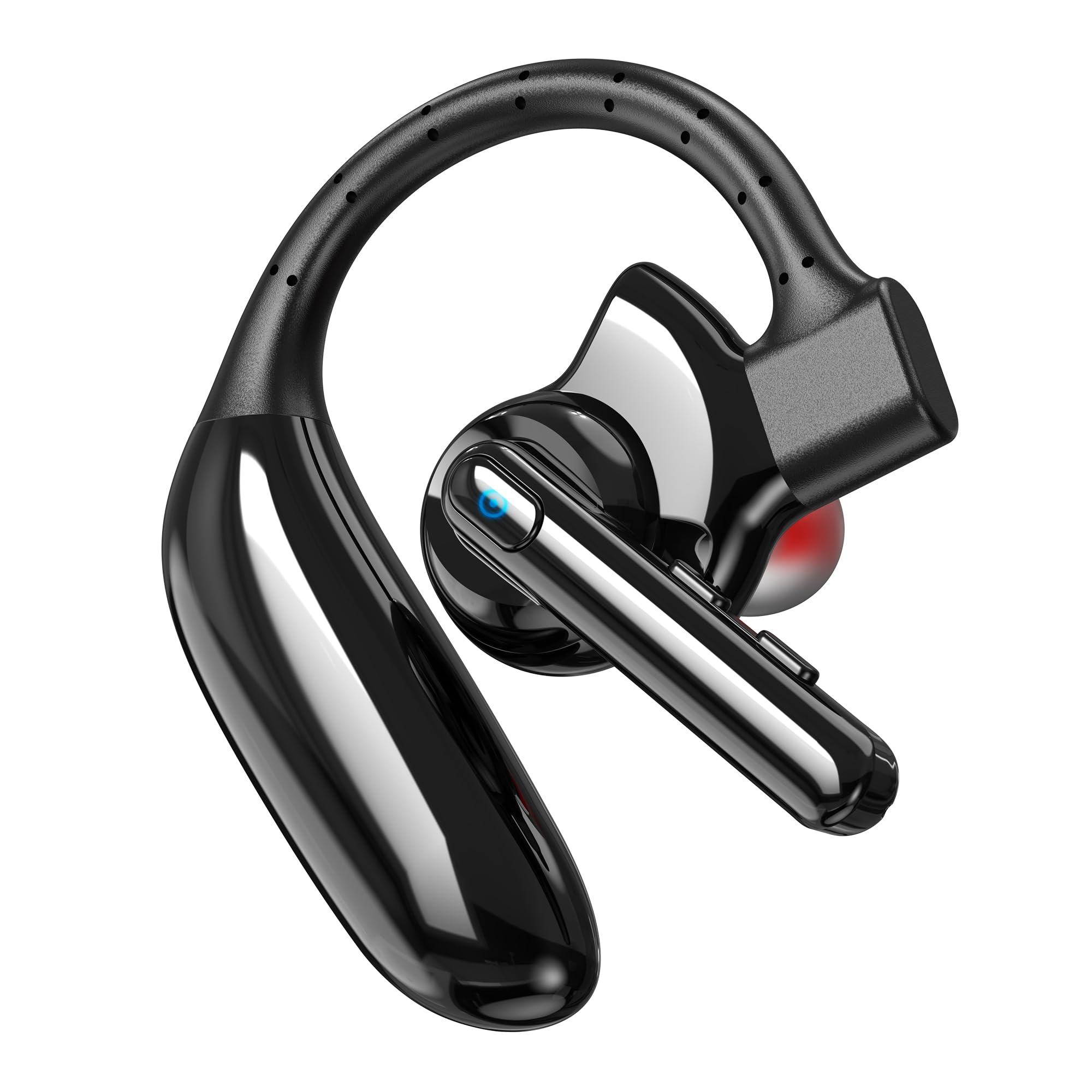 Photo 1 of Bluetooth Headset Dual-Mic V5.4 Wireless Bluetooth Earpiece Noise Canceling Hands-Free Headphones 14 Hours Talking Time 140H Standby for Cell Phones iPhone Android Trucker,Office,Driving,Business