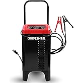 CRAFTSMAN Wheeled Manual 10A Car Battery Charger and 250A Engine Starter, 2-in-1 Solution, 50A Boost, for 6V/12V Automotive and Marine Batteries, CMXCESM233