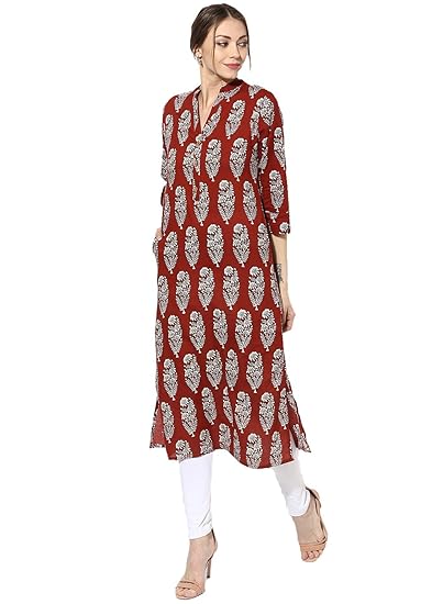 Women's Cotton Straight Kurta