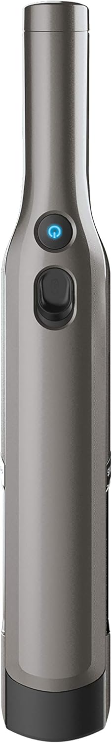 Shark WV201 WANDVAC Handheld Vacuum, Lightweight at 1.4 Pounds with Powerful Suction, Charging Dock, Single Touch Empty and Detachable Dust Cup -