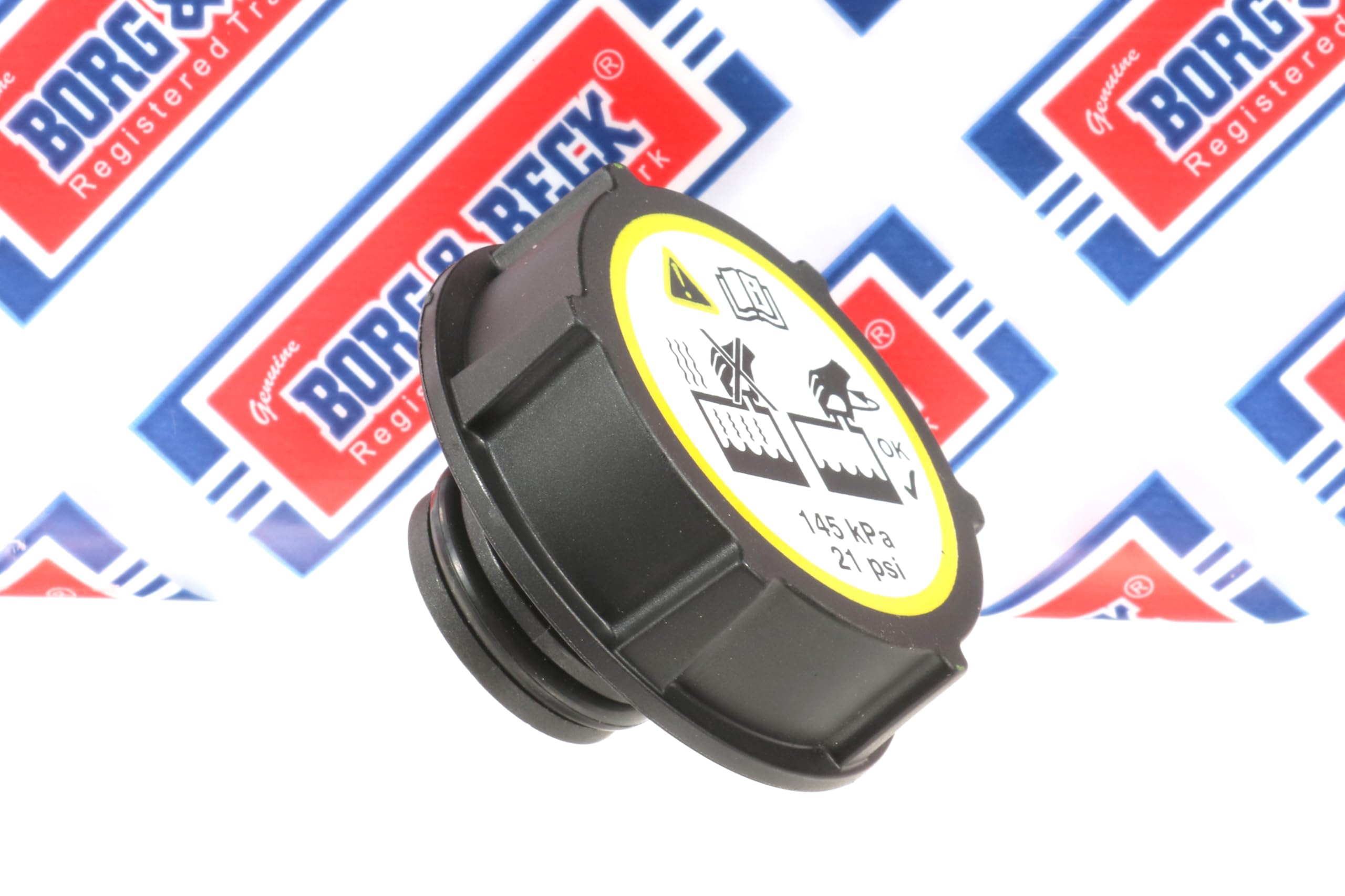 Radiator Cap Fits: Ford Focus, Cmax, Mondeo, yellow|black|white