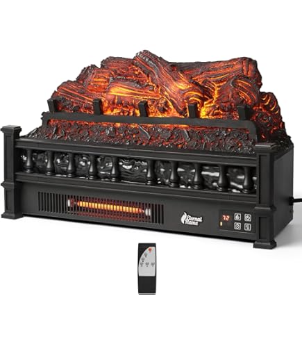 Amazon.com: TURBRO Eternal Flame Infrared Electric Fireplace Logs