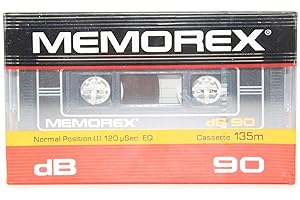 Memorex DB Type I Normal Bias 90 Cassette Blank Tape 1/Each