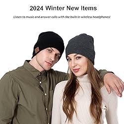 beanie Bluetooth, MUSICBEE Bluetooth V5.2 Wireless