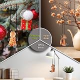 VIPbuy Handmade Wooden Swinging Giraffe Car Ornament - Car Interior Decor view 6