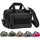 VEAGIA Range Bag,Pistol Case,Gun Range Bags For Handguns And Ammo Pouch 2 Pistols Soft Carrying Shooting Bag