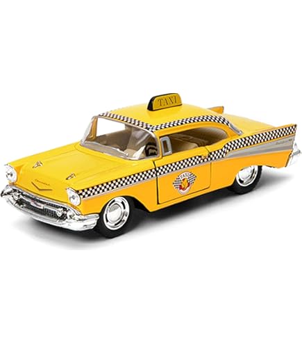 Amazon.com: Motormax 1966 Volkswagen Beetle Taxi Yellow with