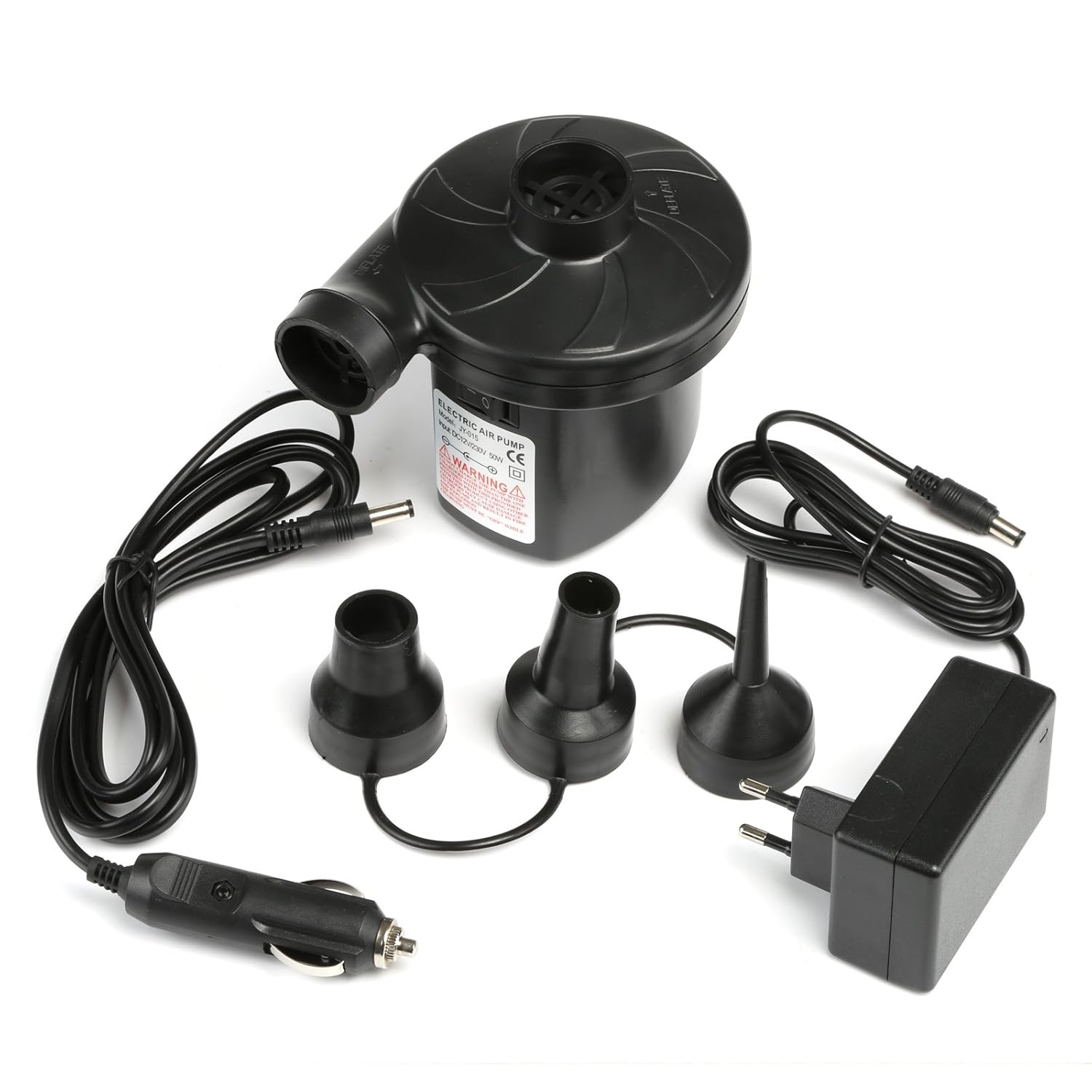 Camping Moncolis Bomba Aire Eléctrica DC12V/AC230V Bomba Pequeña para