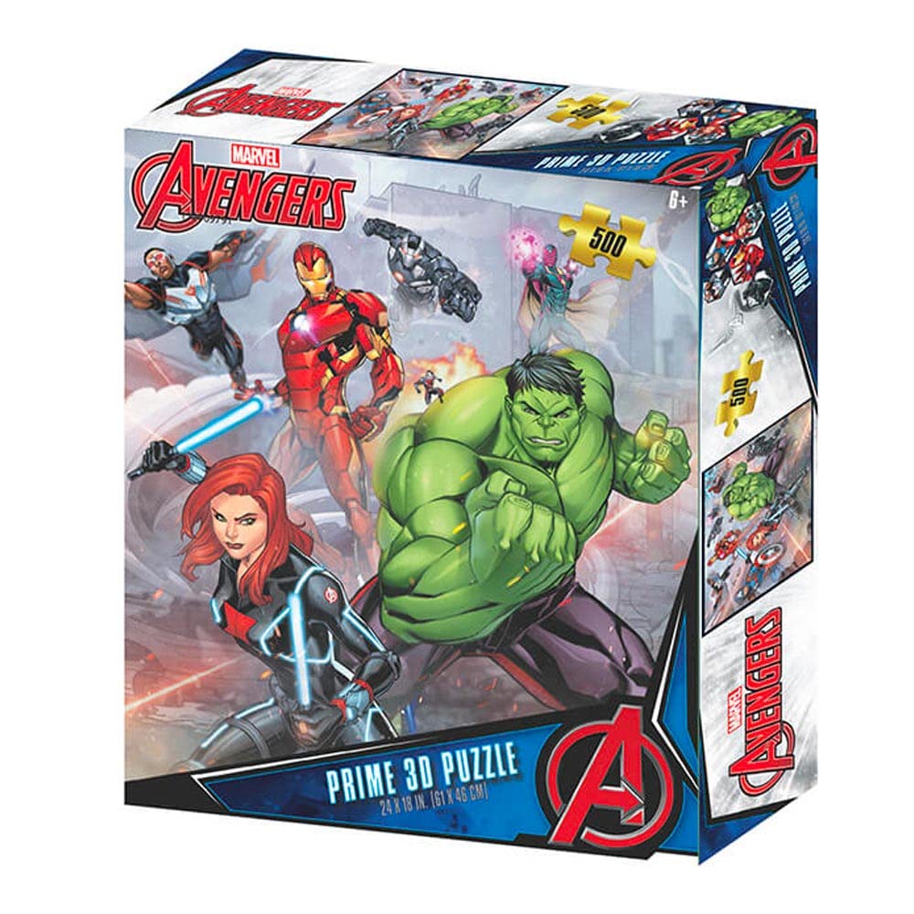 Marvel 3D Assemble 500 piece puzzle