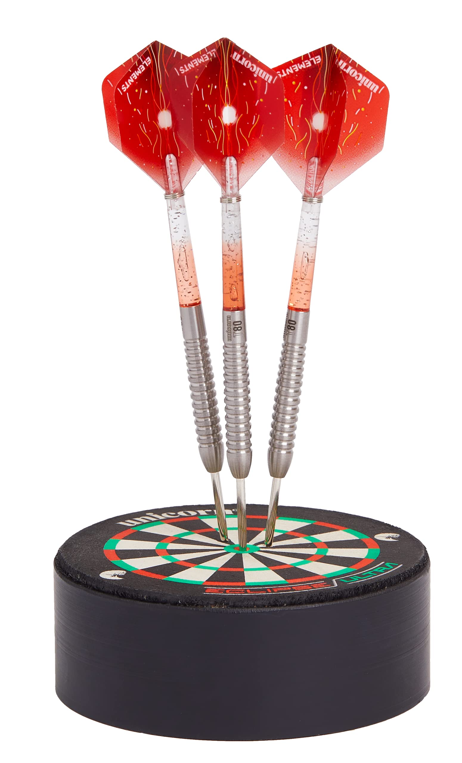 Unicorn Darts Station | Mini Dartboard Darts Holder | Sisal with Steel Surround | 10 cm Diameter