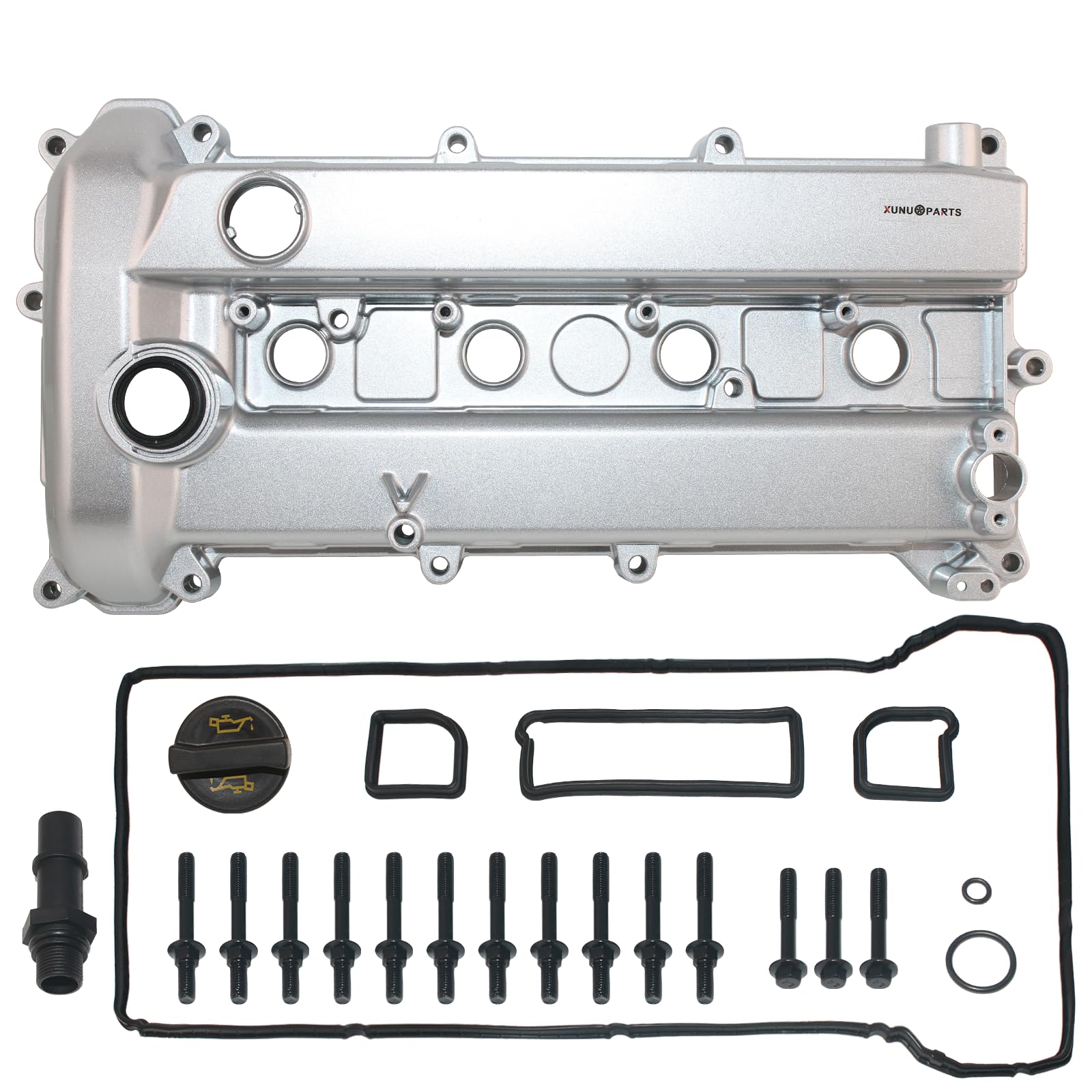 Photo 1 of **VALVE COVER ONLY**XUNUOPARTS 2.0L 2.3L Aluminum Valve Cover Compatible with 2006-2009 Mazda 3 Replace# L3N5-10-210C L3N5-10-210A L3N5-10-210B L3N510210C L3N510210A L3N510210B