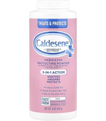Caldesene Caldesene Baby Powder With Zinc Oxide – Diaper Rash Relief & Prevention, Cornstarch Based, 5 Oz (Pack Of 9) Cornstarch Powder Caldesene Caldesene Baby Powder With Zinc Oxide – Diaper Rash Relief & Prevention, Cornstarch Based, 5 Oz (Pack Of 9) Cornstarch Powder