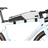 Rhinowalk Bicycle Top Tube Bag Bike Front Frame Bag Waterproof Extra Long Cycling Accessories Upper Pipe Nylon Pouch Pack for Mountain Road Bike