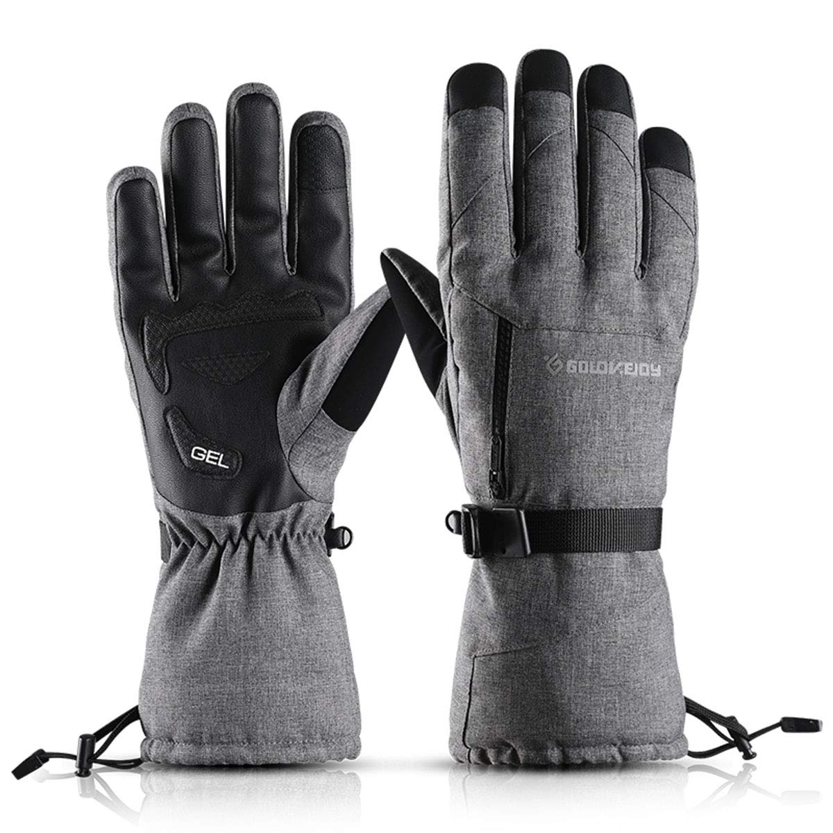 Buy Ski Gloves Winter Warm Touchscreen Windproof Outdoor Snowboard