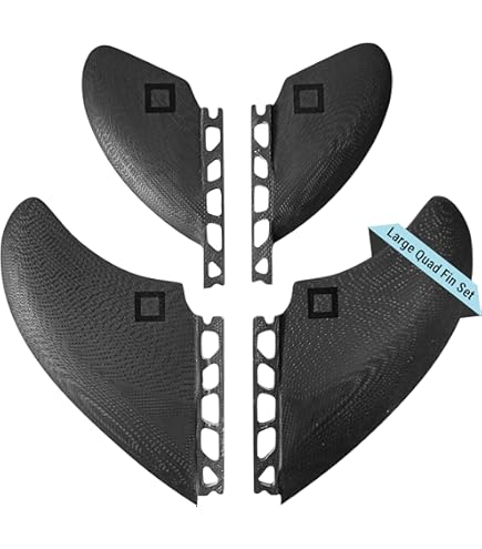 Amazon.com : Future Fins BMT Fiberglass Twin Fin Set Green