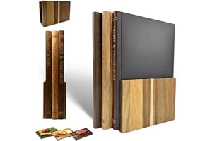 Cutting Boards That Look like Books, Book Cutting Board Set, The Cutting Board Library, Set of 3 Solid Wood Book Shaped Cutti