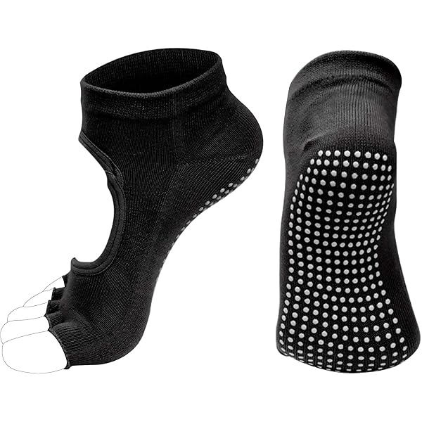 Calcetin De Algodón De Yoga Para Mujer, Medias D... - Grandado