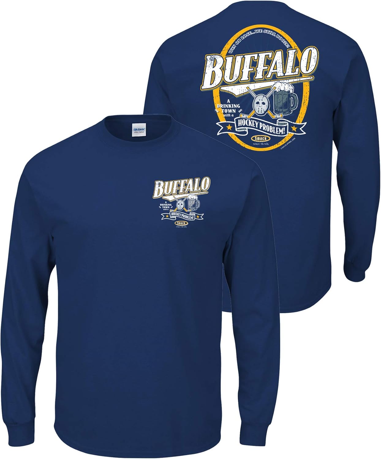 Smack Apparel Buffalo Hockey Fans A Drinking Town with A Hockey Problem