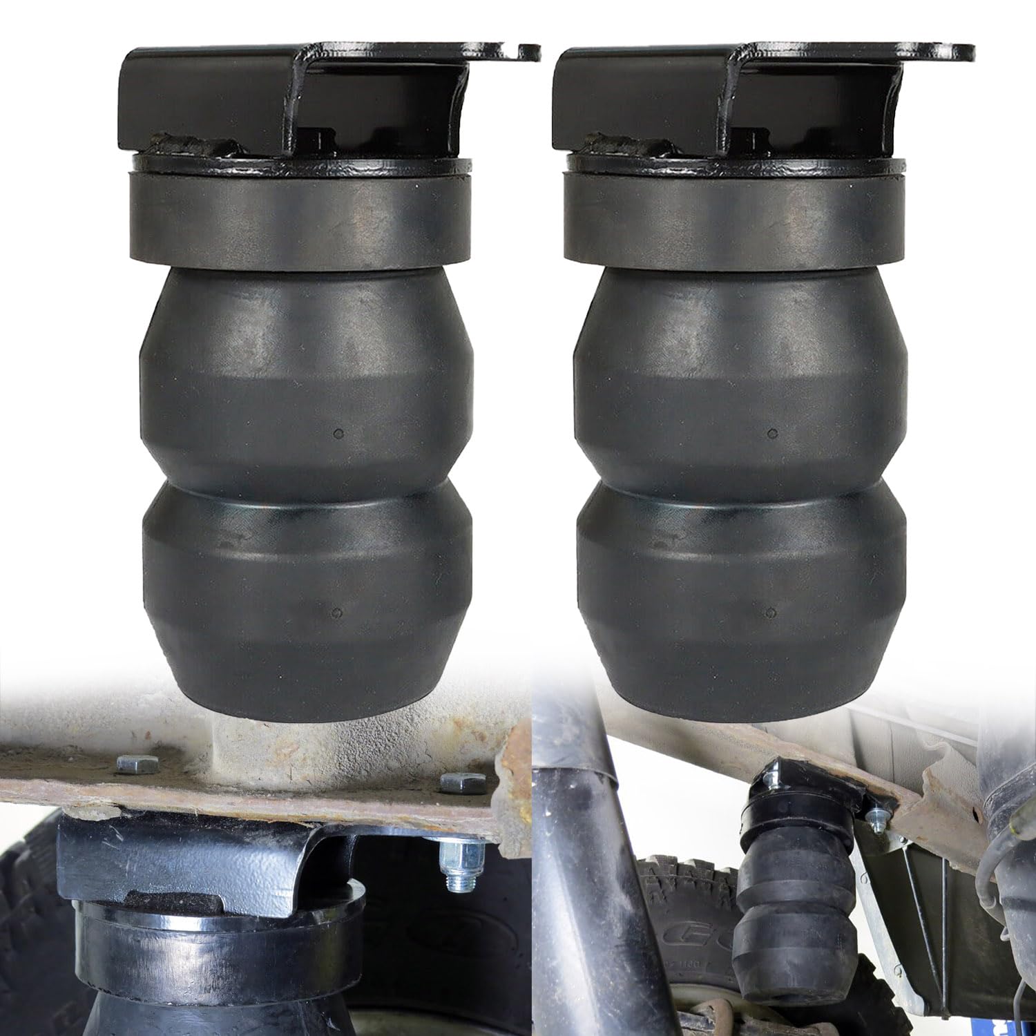 Photo 1 of iiLentes GMRCK25S Rear Suspension Enhancement System Bump Stops For 1999-2010 Chevrolet Chevy Silverado 1500 HD 2500 and GMC Sierra 1500 HD 2500 1500HD