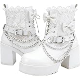 2pcs Goth Boot Chains Punk Heart Buckle Biker Boots Harness Straps Gothic Ankle Boot Bracelet Decoration Charm Accessories with Adjustable Vegan Leather for Cowboy Boots, Leg & Ankle