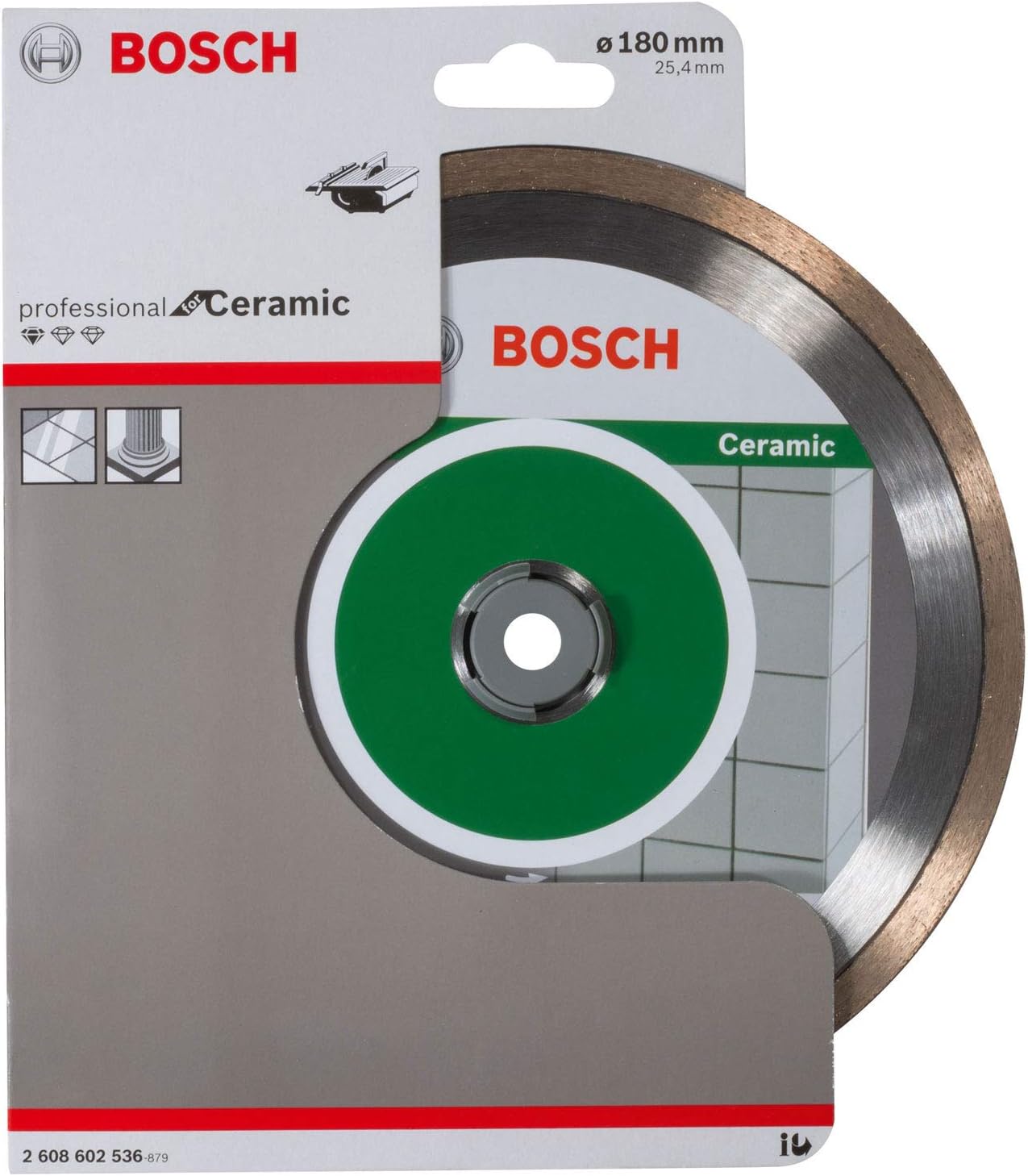 Bosch Accessories Professional 1x Diamond Cutting Disc Standard for Ceramic (for Stone Tile, Ceramic - Image 4