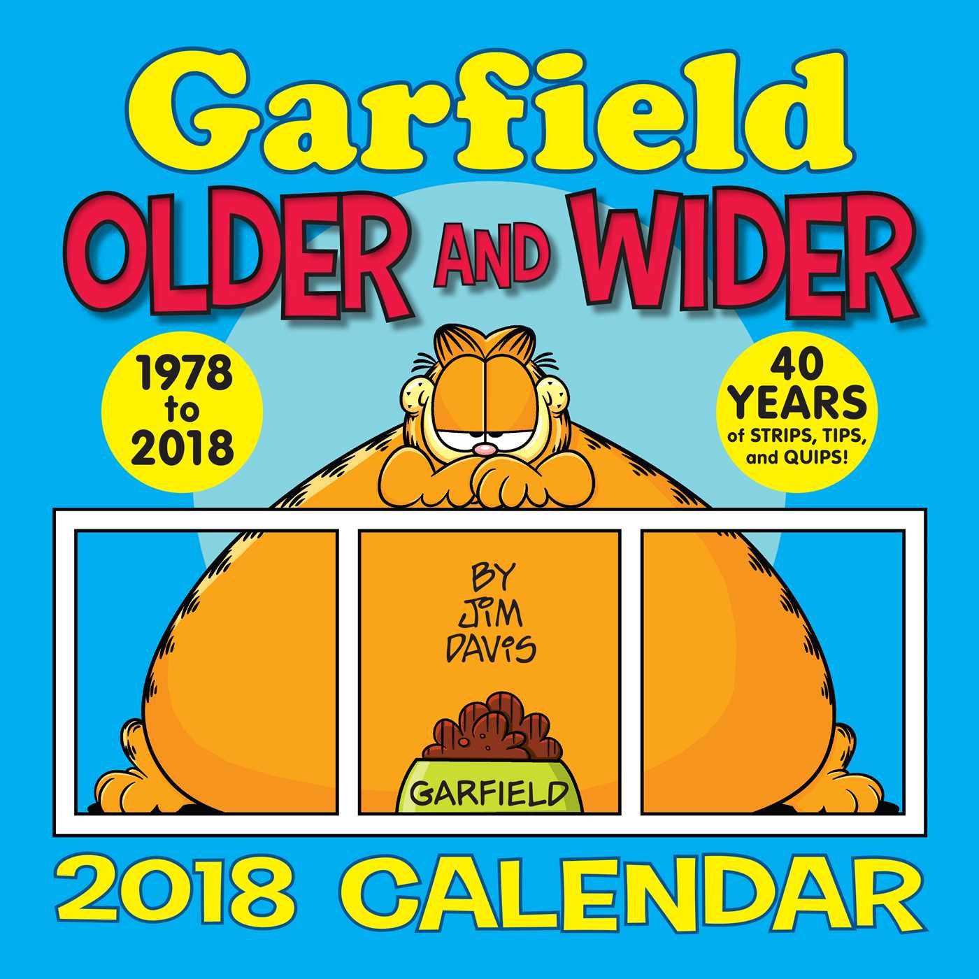 Official Garfield 2018 Wall Calendar