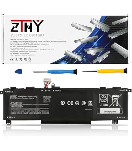 Amazon.com: 52.5Wh SD03XL Battery Replacement for HP Omen 15 2020