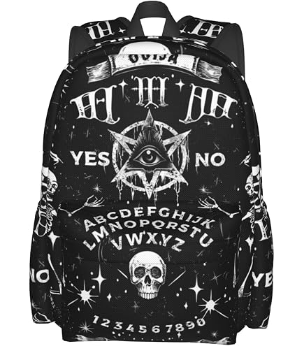 美品激レア　ヒステリックミニ　スカルEVILデザイン　セカンドランドセルリュック Amazon.com: OUSIKA Cool Evil Skull Print Backpack Large Travel
