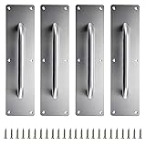 Sumnacon 4PCS Stainess Steel Door Push