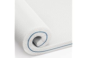 Dreamsmith Queen Size Mattress Topper - 3 Inch Cooling Gel Memory Foam Mattress Pad for Pressure Relief, Bed Topper with Removable Washable Soft Cover Non-Slip, CertiPUR-US & Oeko-Tex Certified