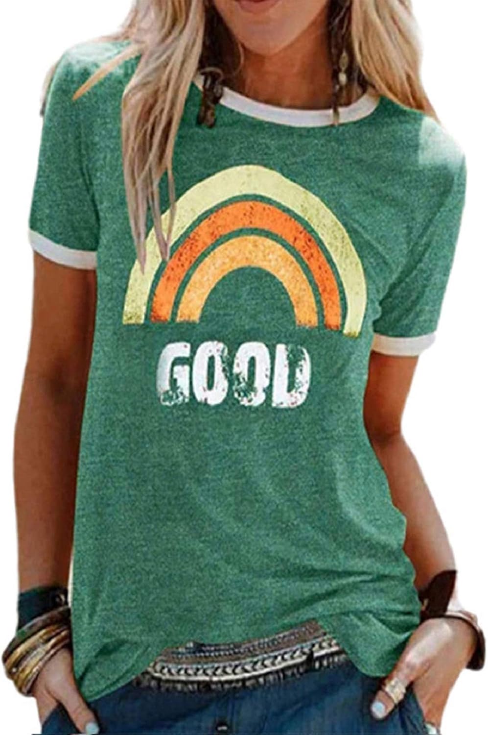 Maglietta Elasticizzata T-Shirt Donna Elasticizzata A Manica Lunga - Tessuto Viscosa/Elastan, Collo Rotondo - Stile Casual E Comodo Maglia Base Viscosa Elastan