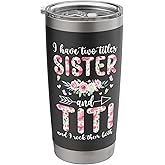 Sister And Titi Aunt Appreciation Titi Auntie Stainless Steel Insulated Tumbler
