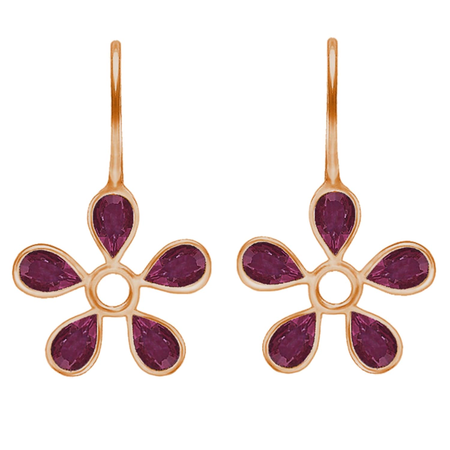 Buy GIVA 925 Sterling Silver Cherry Blossom Earrings Studs For Women