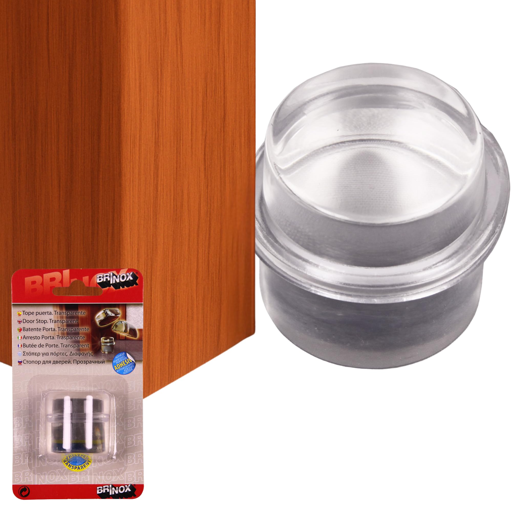 Brinox b90230h – Transparent Acrylic Cylindrical. Rubber Stopper, 3.3 x 3.2 x 3.2 cm, transparent