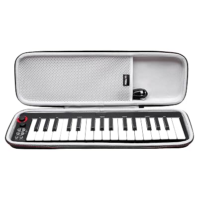 LTGEM Hard Case for Donner N-32 / M-Audio/KEYSTATION MK3 MINI 32-Key USB MIDI Keyboard Controller - Travel Carrying Storage Bag (Case Only)
