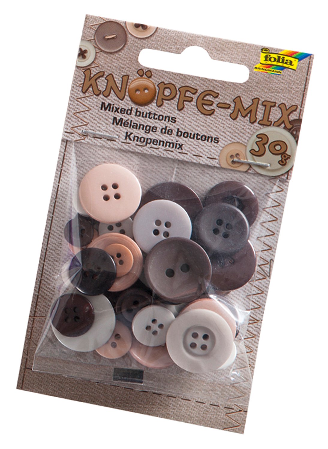 folia 12894, buttons mix, tone on tone mix, 30 g