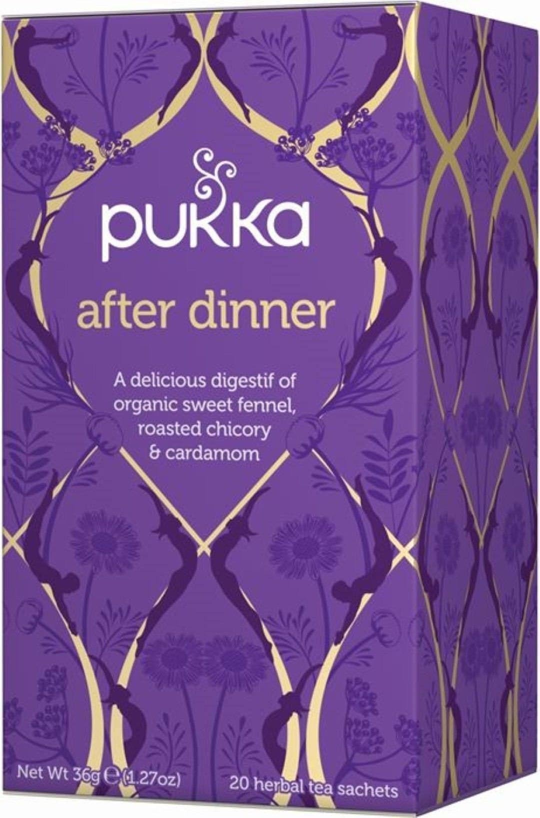 Pukka After Dinner Tea 20 per pack - Pack of 6