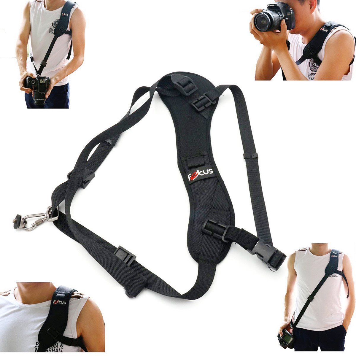 Single Lens Reflex Camera strap，Cherry camera shoulder neck strap fit for Nikon Sony Olympus Pentax, fujifilm, Panasonic Canon Camera SLR DSLR