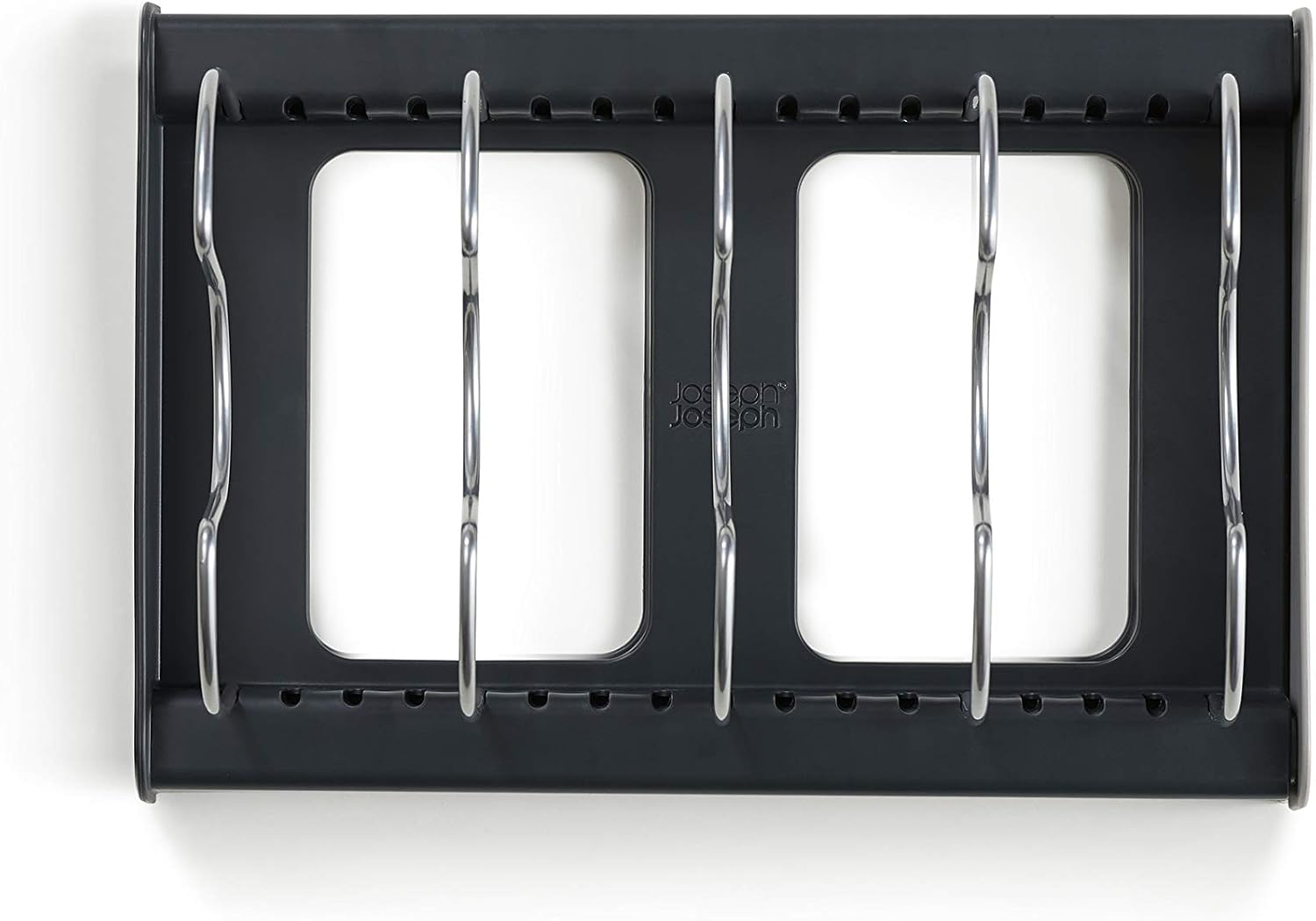 Joseph Joseph DrawerStore Expanding Cookware Organiser, Space saving storage for pan lids baking trays - Grey, 24 - Image 4