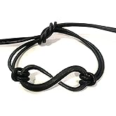 ARTIZANSTORE Hand Forged Celtic Bracelet | Iron Infinity Design | Blacksmith Made Jewelry | Viking Accessory | Unisex Iron Bracelet | Antique Look for LARP & Cosplay