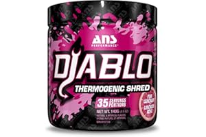 ANS Performance Diablo (35 Servings, 4.9 oz) - Energy Powder for Elevated Strength & Stamina - With Added Kinetq, Garcinia, L