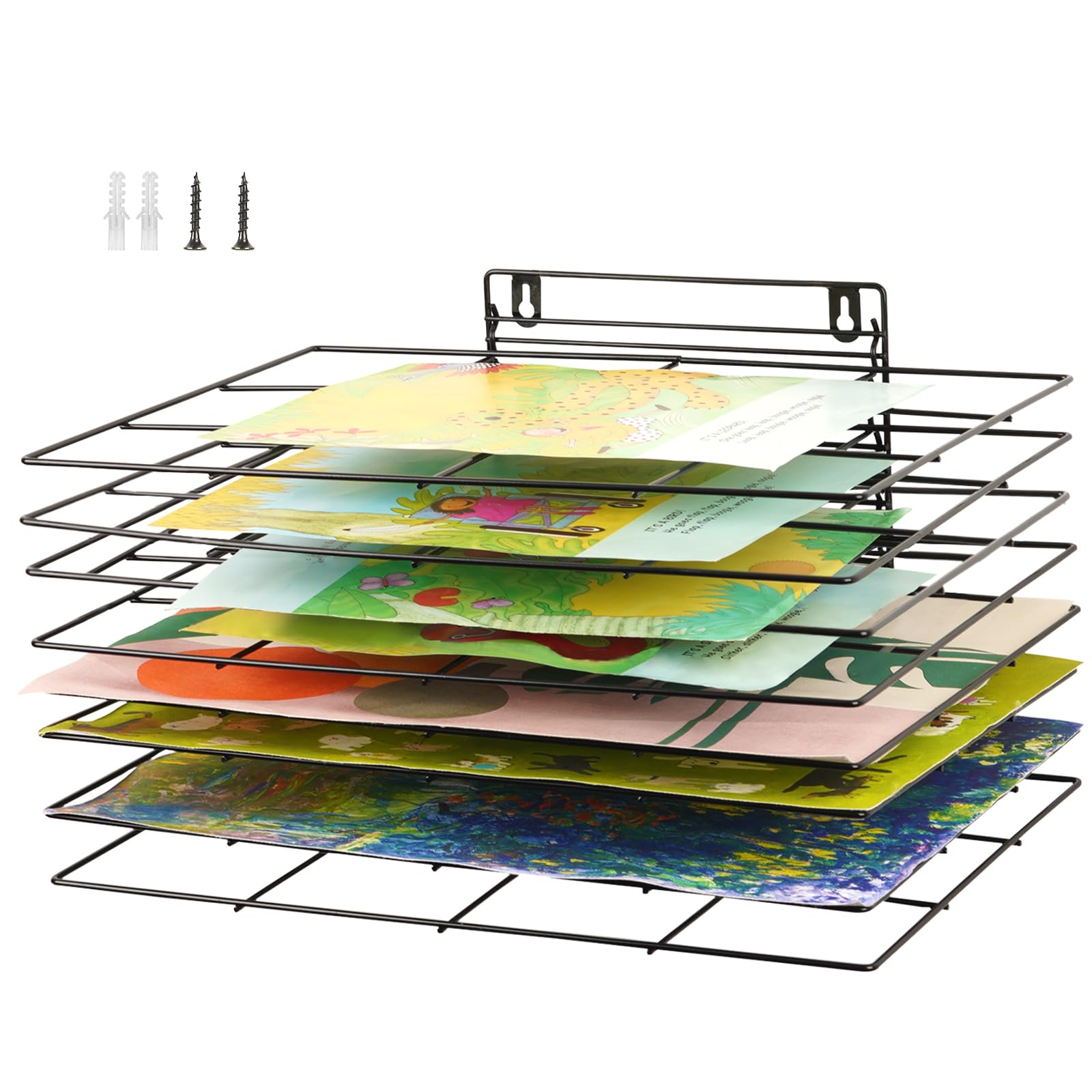 Lzttyee Art Drying Rack for Classroom Paint Drying