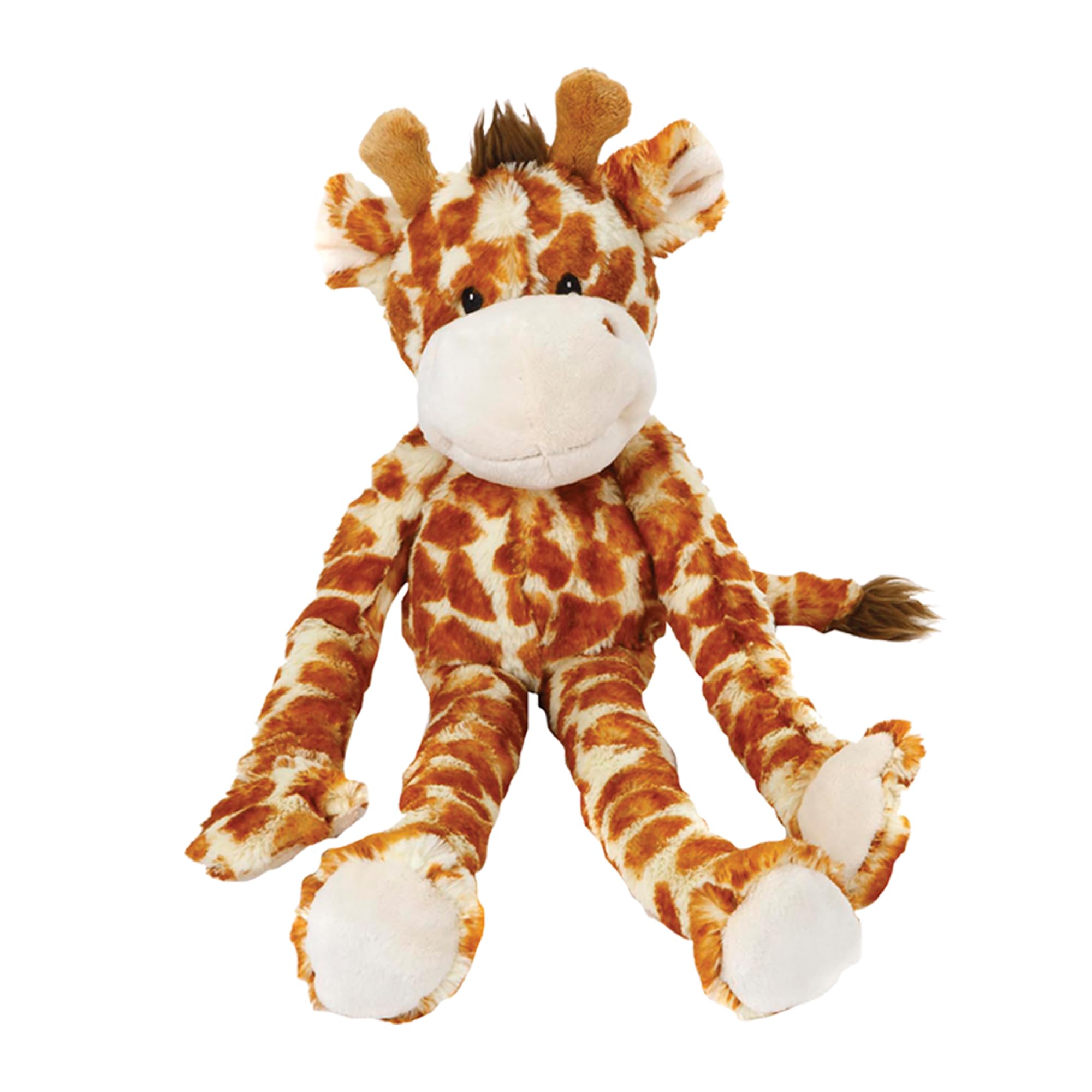 Multipet Swingin 19-Inch Large Plush Dog Toy with Extra Long Arms and Legs with Squeakers