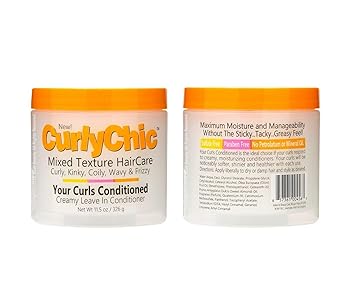 Curly Chic Mixed Hair Haircare Curls Leave In Creamy Conditioner