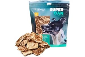 SUPER CAN BULLYSTICKS Supercan Bully Sticks Beef Cheek Rolls for Dogs (20 Count) | 100% Grass Fed Beef | Rawhide Free Dog Chews Long Lasting | Immune Boosting Dog Bones Long Lasting | Long Lasting Dog Chews