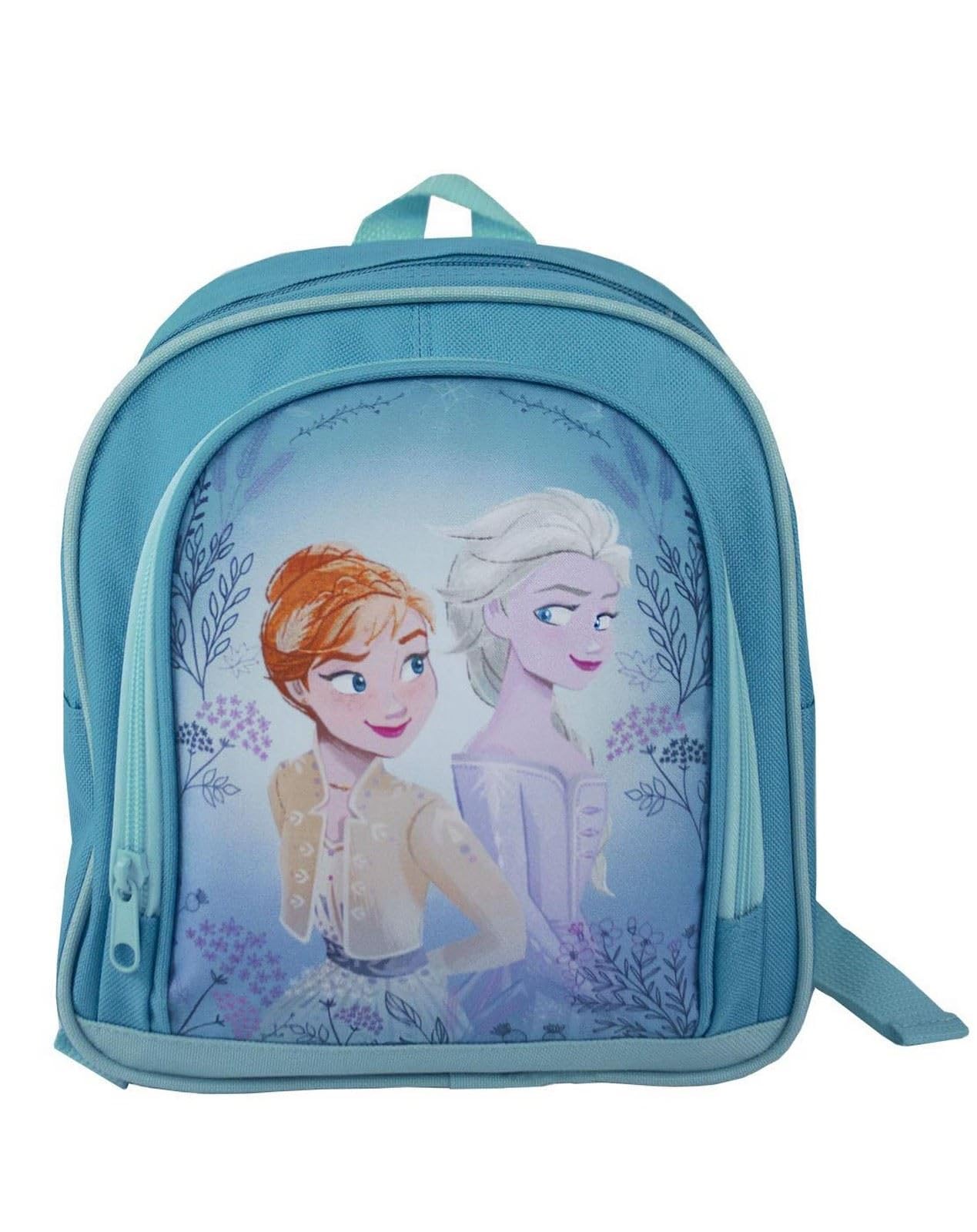 Disney Frozen Queen Elsa and Princess Anna Girls Backpack | Carry Enchanting Moments Everywhere | Venture into the Frozen World with Your Beloved Characters | Spacious Compartments for School and Play