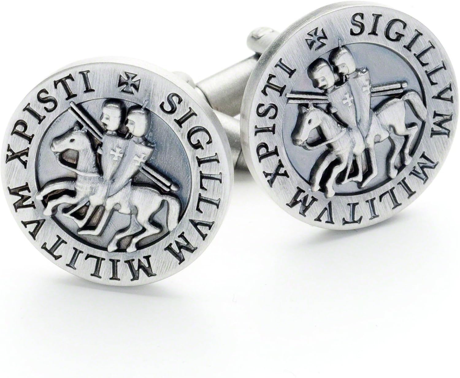 Masonic Knights Templar Seal Cufflinks with Velvet Pouch Amazon.co.uk