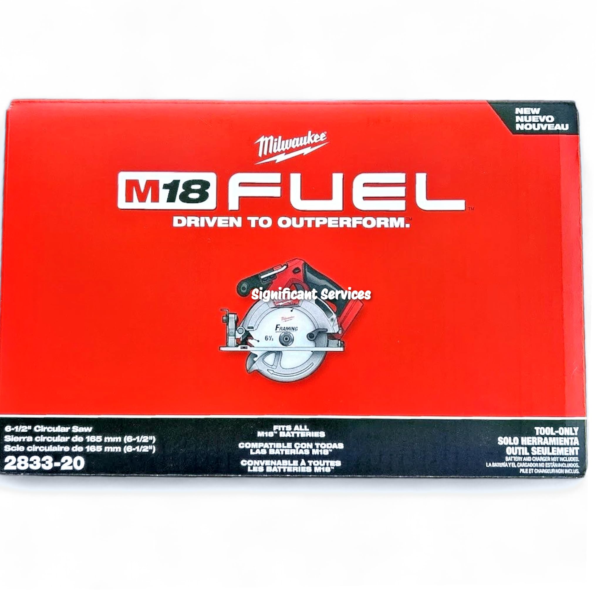 Milwaukee Electric M18 Fuel 6-1/2 INCH Circular Saw Tool ONLY