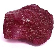 GEMHUB Men's Amazing AAA++ Quality Raw Red Ruby Chunk 134.50 Ct