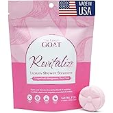 TLG Revitalize Shower Steamers Aromatherapy 7 Pack – USA Made with Menthol, Grapefruit, Bergamot & Tea Tree Essential Oils – Long-Lasting Citrus Shower Bombs – Gift for Men & Women